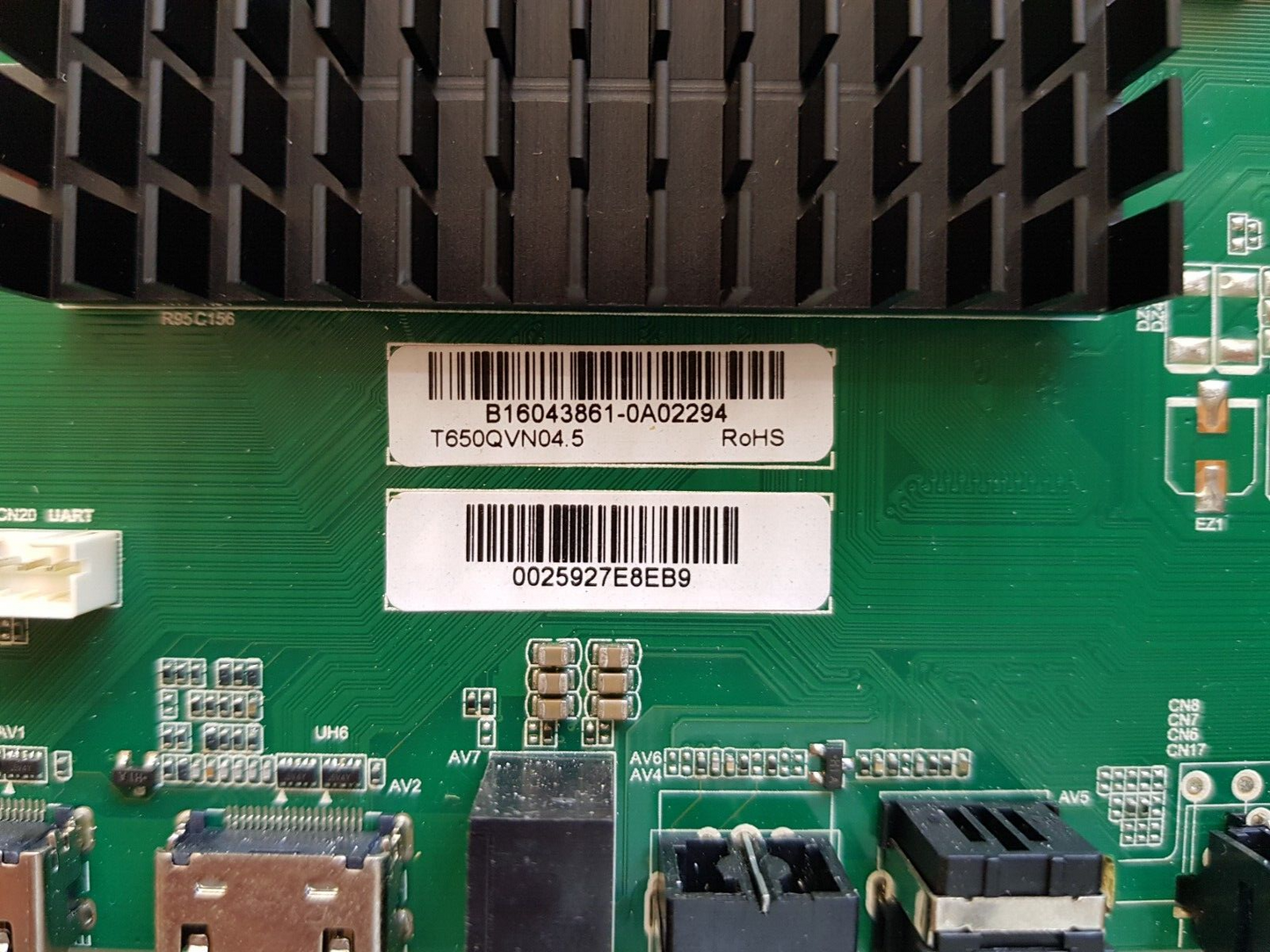 GENUINE BAUHN ATVS65-0716 MAIN BOARD T.MS6488E.U801 T650QVN04.5
