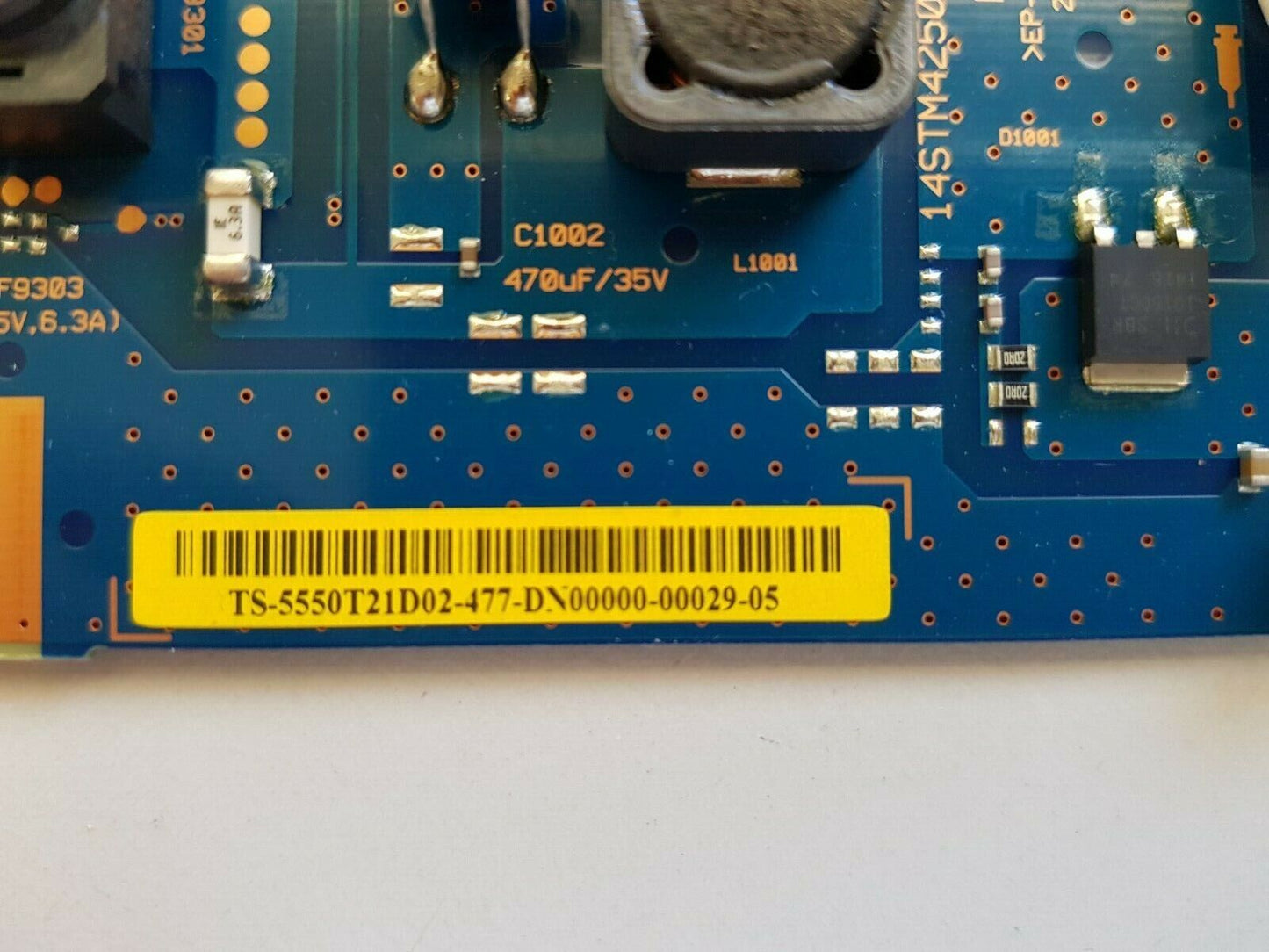 GENUINE SONY KDL 50W800B LED DRIVER / POWER BOARD 14STM4250AD-6S01 TS-5550T21D02