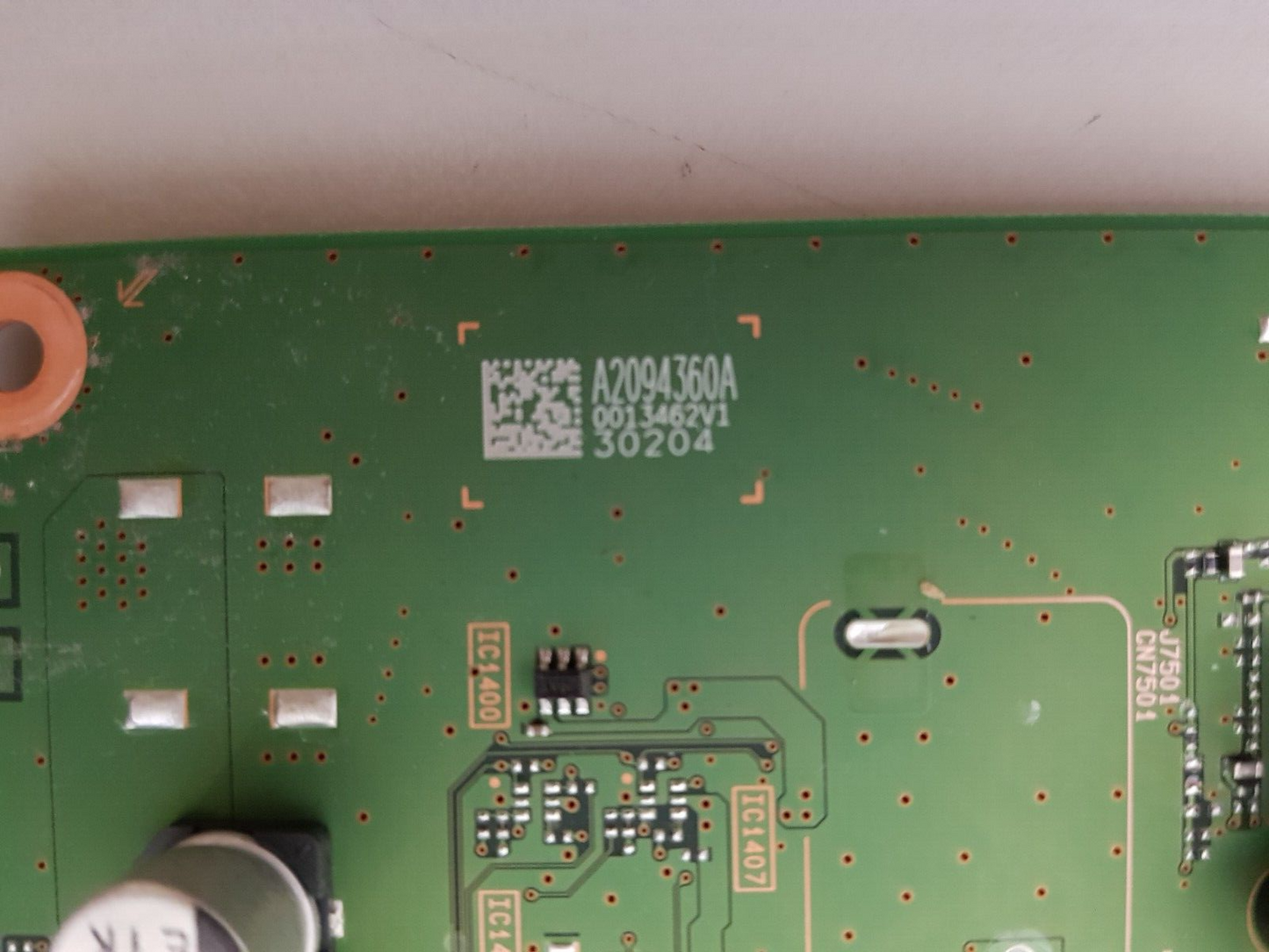 GENUINE SONY KD- 55X8500D MAIN BOARD BMFW2 1-980-832-21 A2094360A 30204