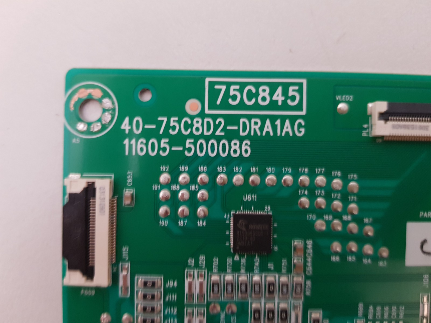 GENUINE TCL 75C845 LED DRIVER BOARD D2 40-75C8D2-DRA1AG 11605-500086