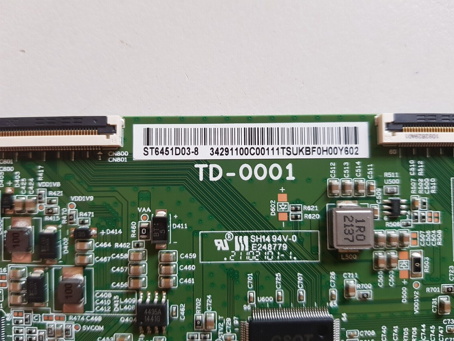 GENUINE SONY XR 65X90J T-CON BOARD ST6451D03-8 ST6451D03-5 TD-0001