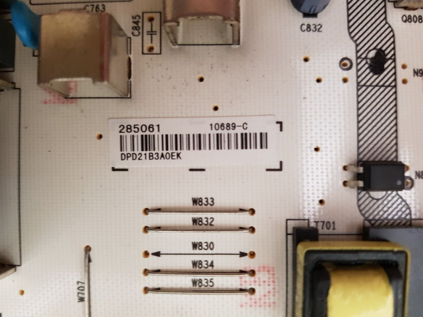 GENUINE HISENSE 75A7G POWER SUPPLY BOARD RSAG7.820.10689 285061