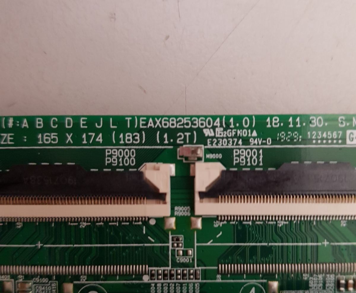 GENUINE LG 65SM8100PTA .AAUYLJD MAIN BOARD 65854802 EAX68253604 1.0 EBR87475801