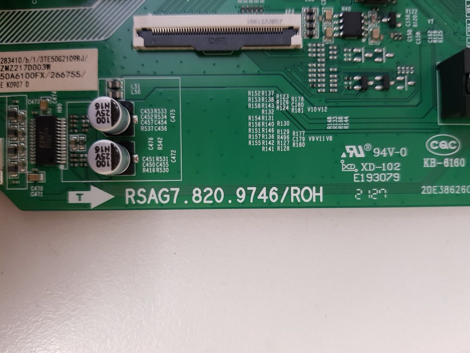 GENUINE HISENSE 50S5 MAIN BOARD RSAG7.820.9746 50A6100FX