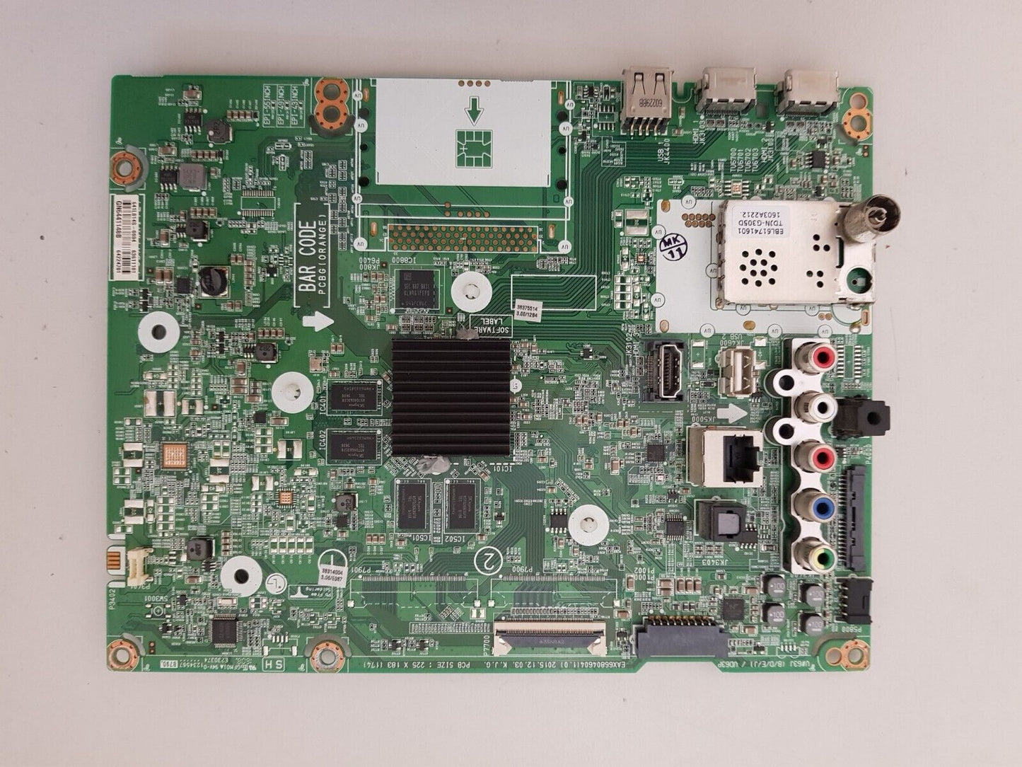 GENUINE LG 60UH652T MAIN BOARD 63611101 64224701 EAX66804604 (1.0)
