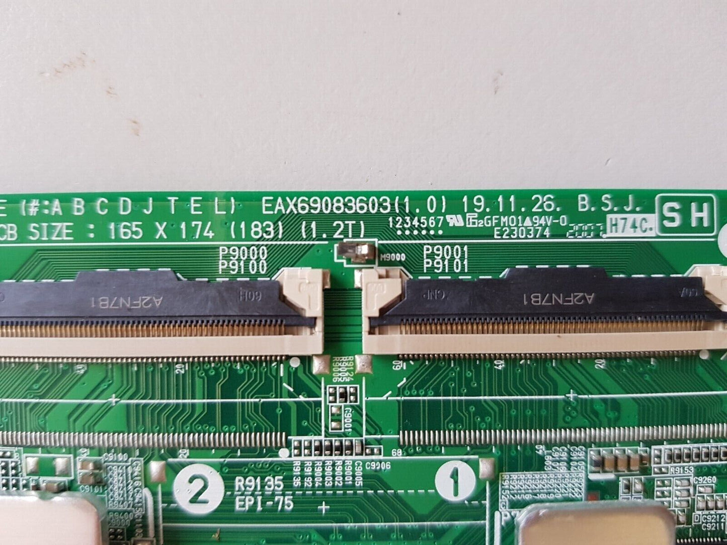 GENUINE LG 65NANO80TNA MAIN BOARD 66491701 EAX69083603 (1.)) 66145201