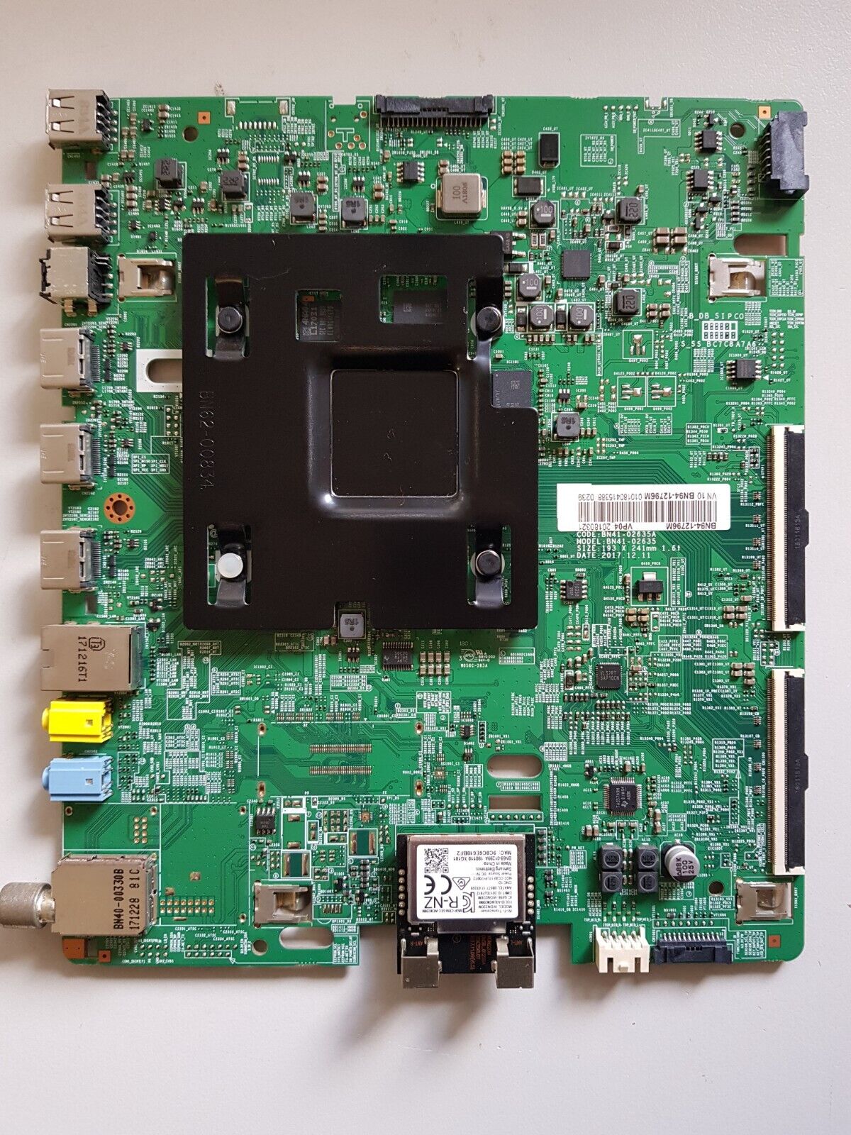 GENUINE SAMSUNG UA43NU7100 MAIN BOARD BN94-12796M BN41-02635A 20180321
