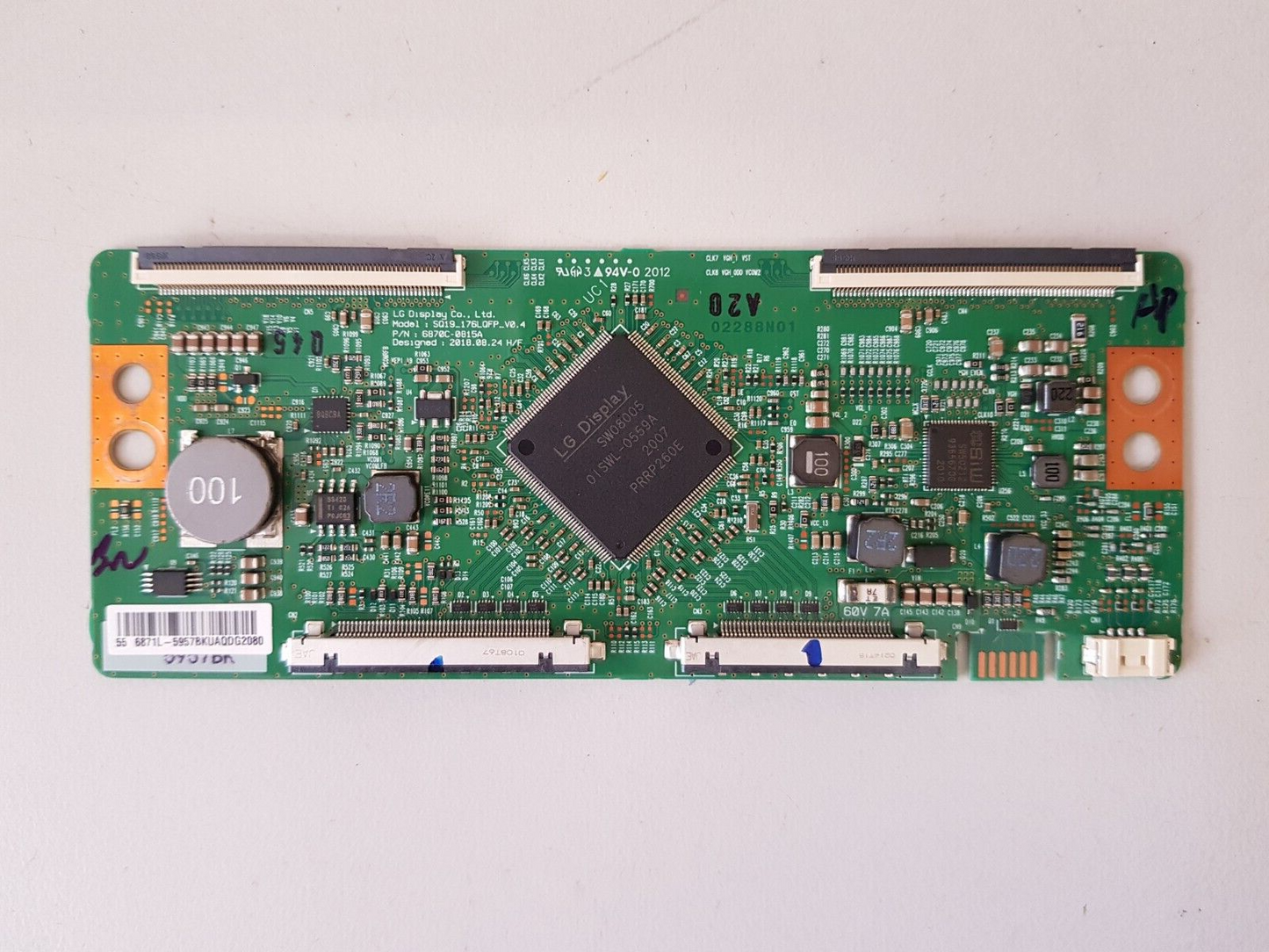 GENUINE PANASONIC TH-55HX950Z T-CON BOARD 6871L-5957B 6870C-0815A