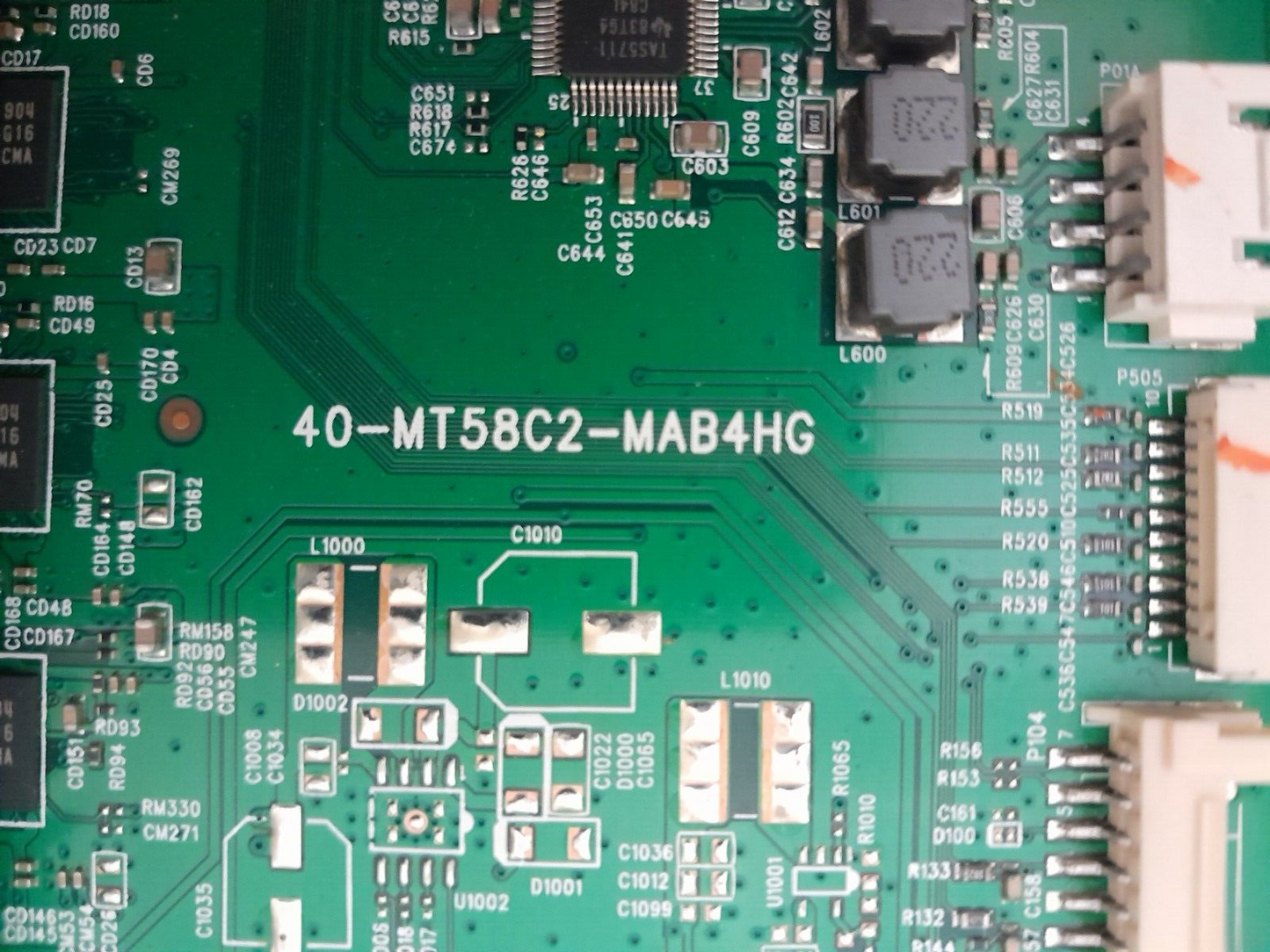 GENUINE TCL 75P8M MAIN BOARD MT58CX 40-MT58C2-MAB4HG 08-CM75DUD-OC400AA