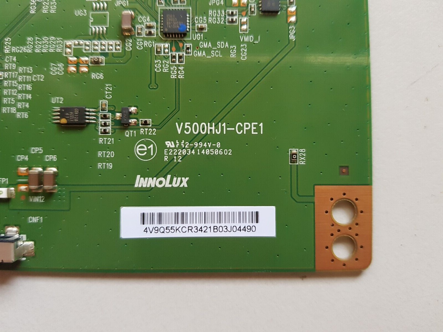 GENUINE LG 50LB5820 T-CON BOARD V500HJ1-CPE1
