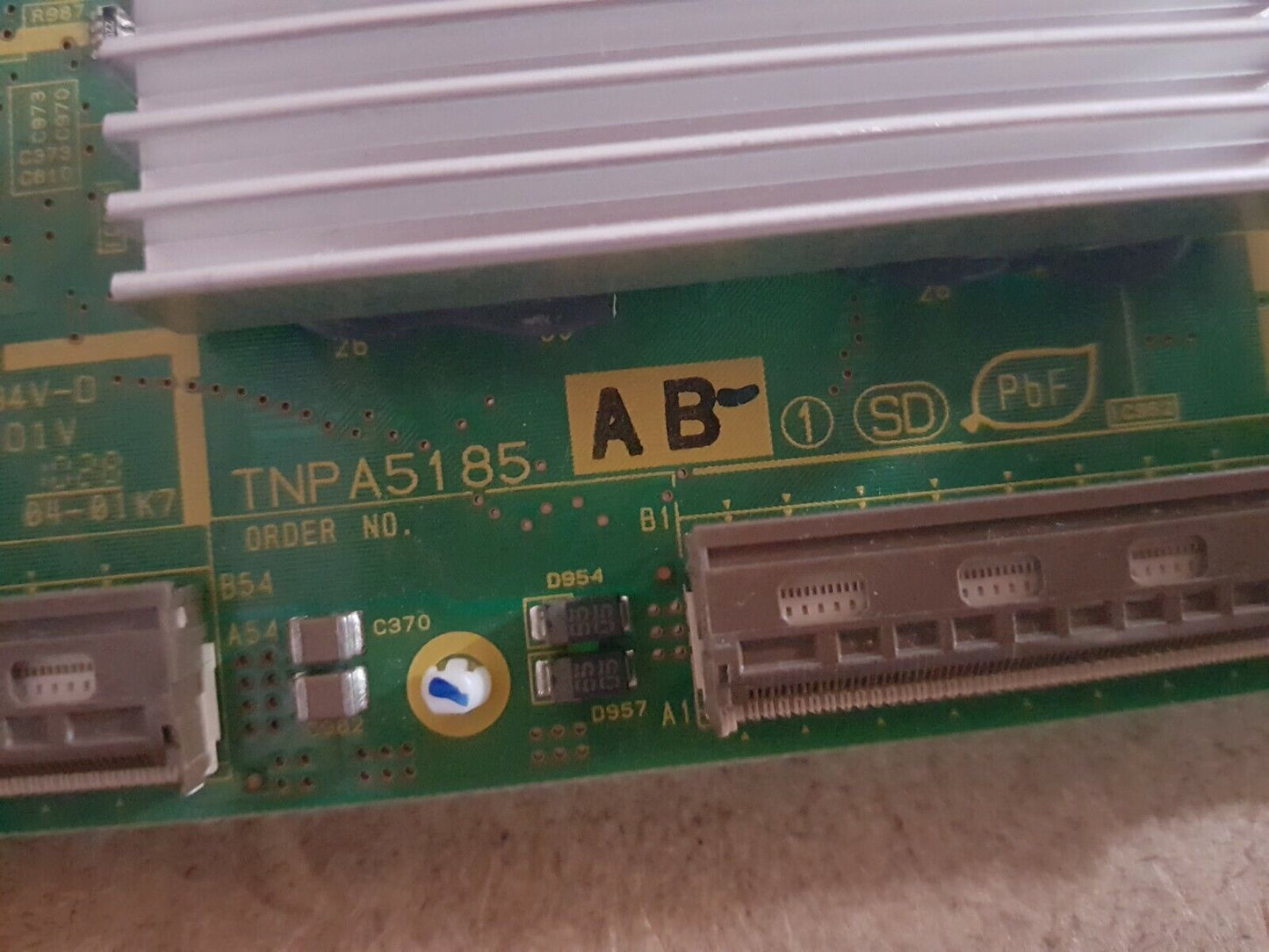 GENUINE Panasonic TH-P65VT20A SD Board - TNPA5185(AB)1SD