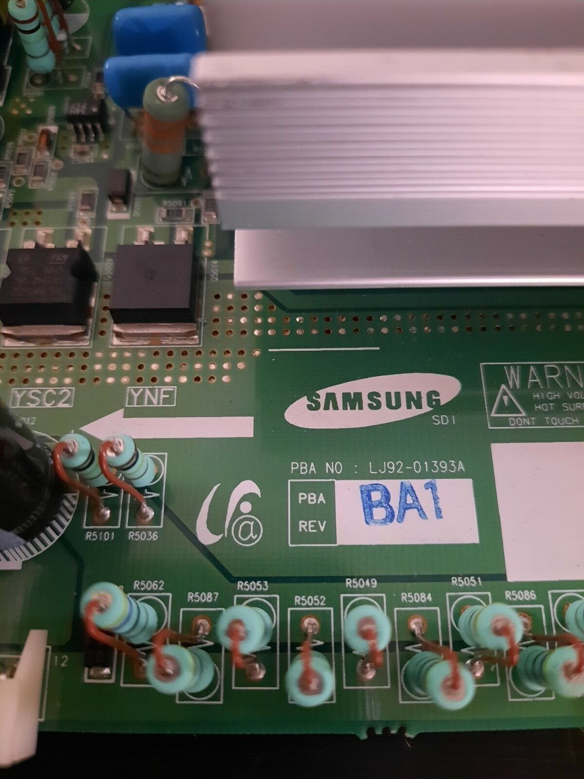 GENUINE SAMSUNG PS42C91 Y-Main Board - LJ41-04211A LJ92-01393A BN96-04594A