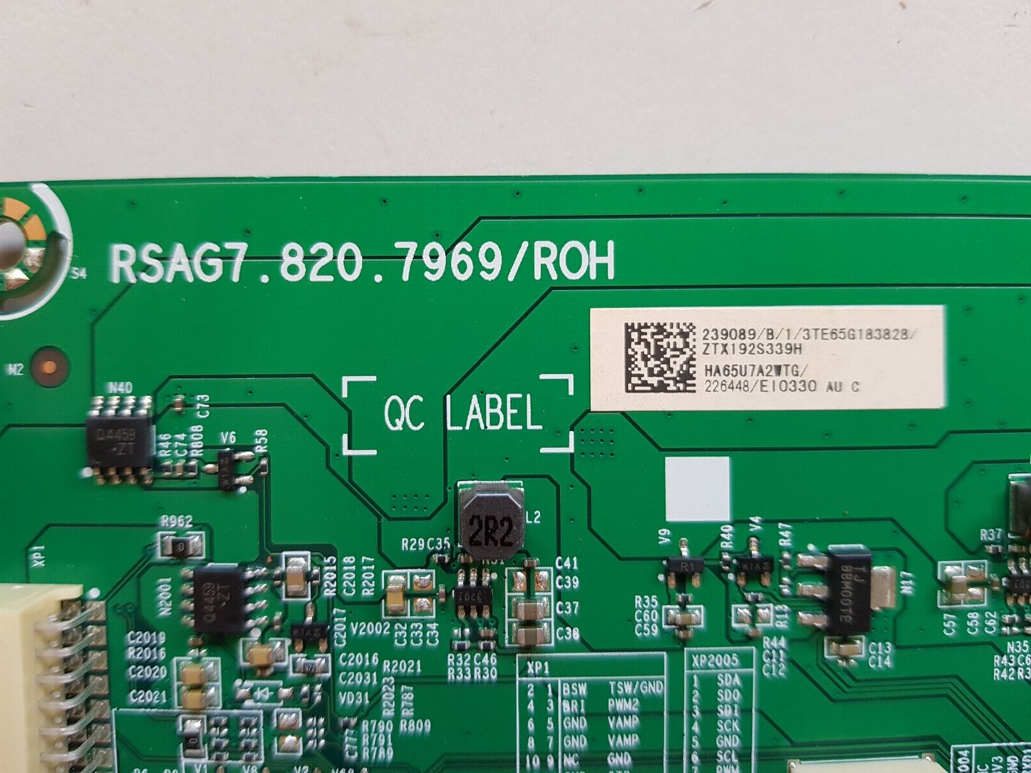 GENUINE HISENSE 65P1 MAIN BOARD RSAG7.820.7969 HA65U7A2WTG