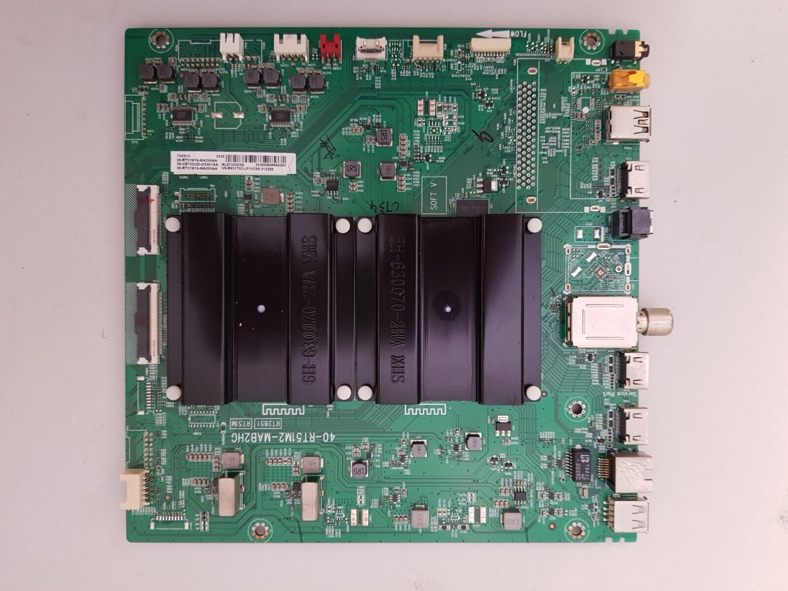 GENUINE TCL 75C815 MAIN BOARD 40-RT51M2-MAB2HG RT2851 RT51M V8-R851T02-LF1V298