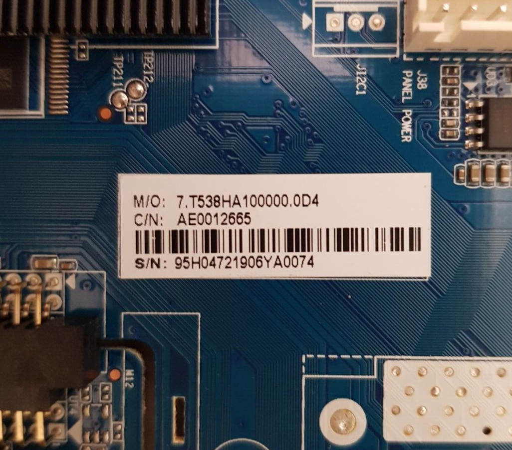 GENUINE BLAUPUNKT BP5500AU7000 MAIN BOARD 95H04721906YA0074