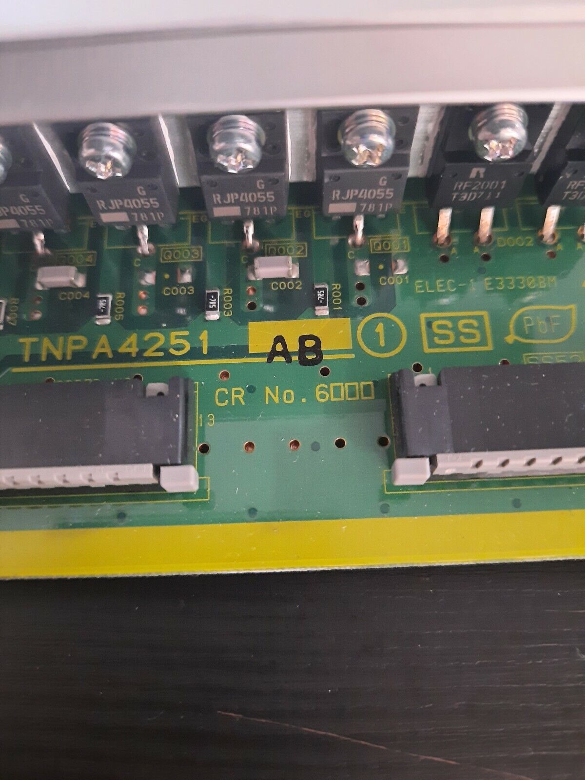GENUINE PANASONIC TH42PZ700A SS BOARD - TNPA4251