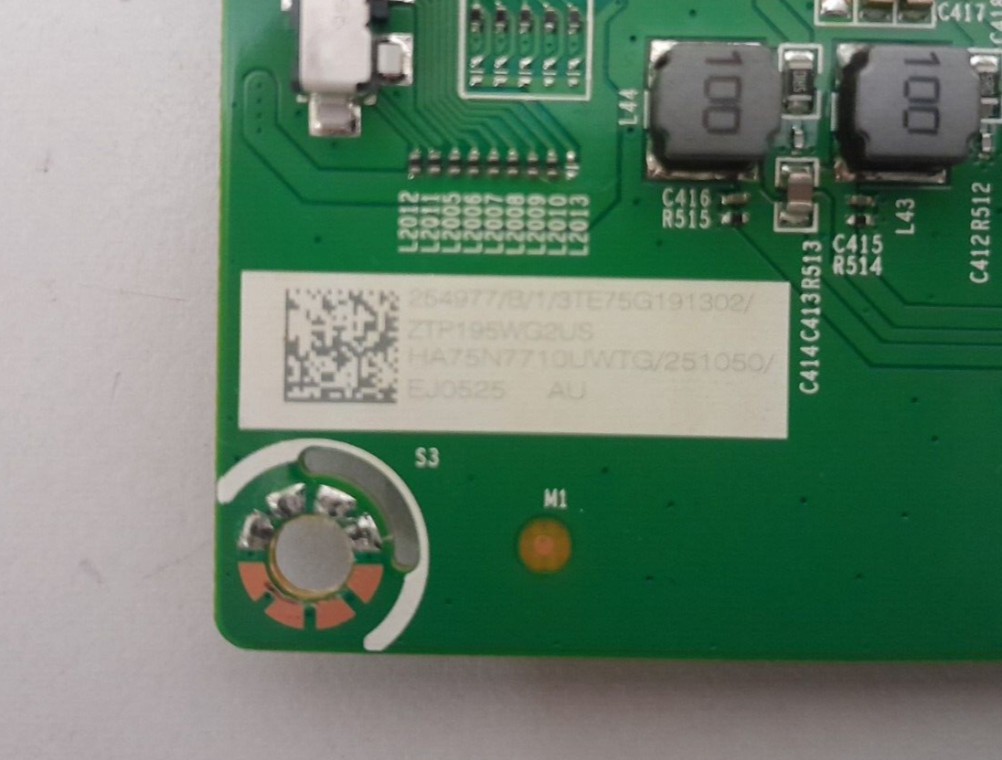 GENUINE HISENSE 75R8 MAIN BOARD RSAG7.820.8776 HA75N7710UWT 251050 254977