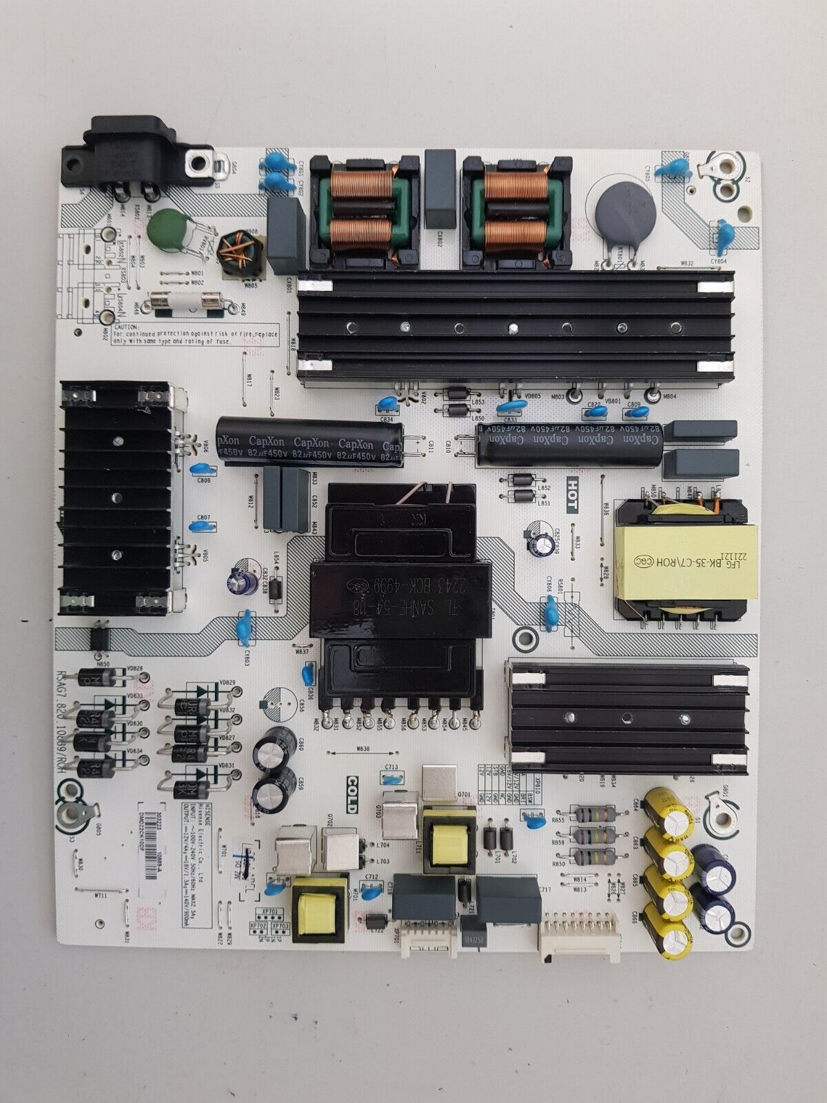 GENUINE HISENSE 65A7HAU POWER SUPPLY BOARD RSAG7.820.10889 303223