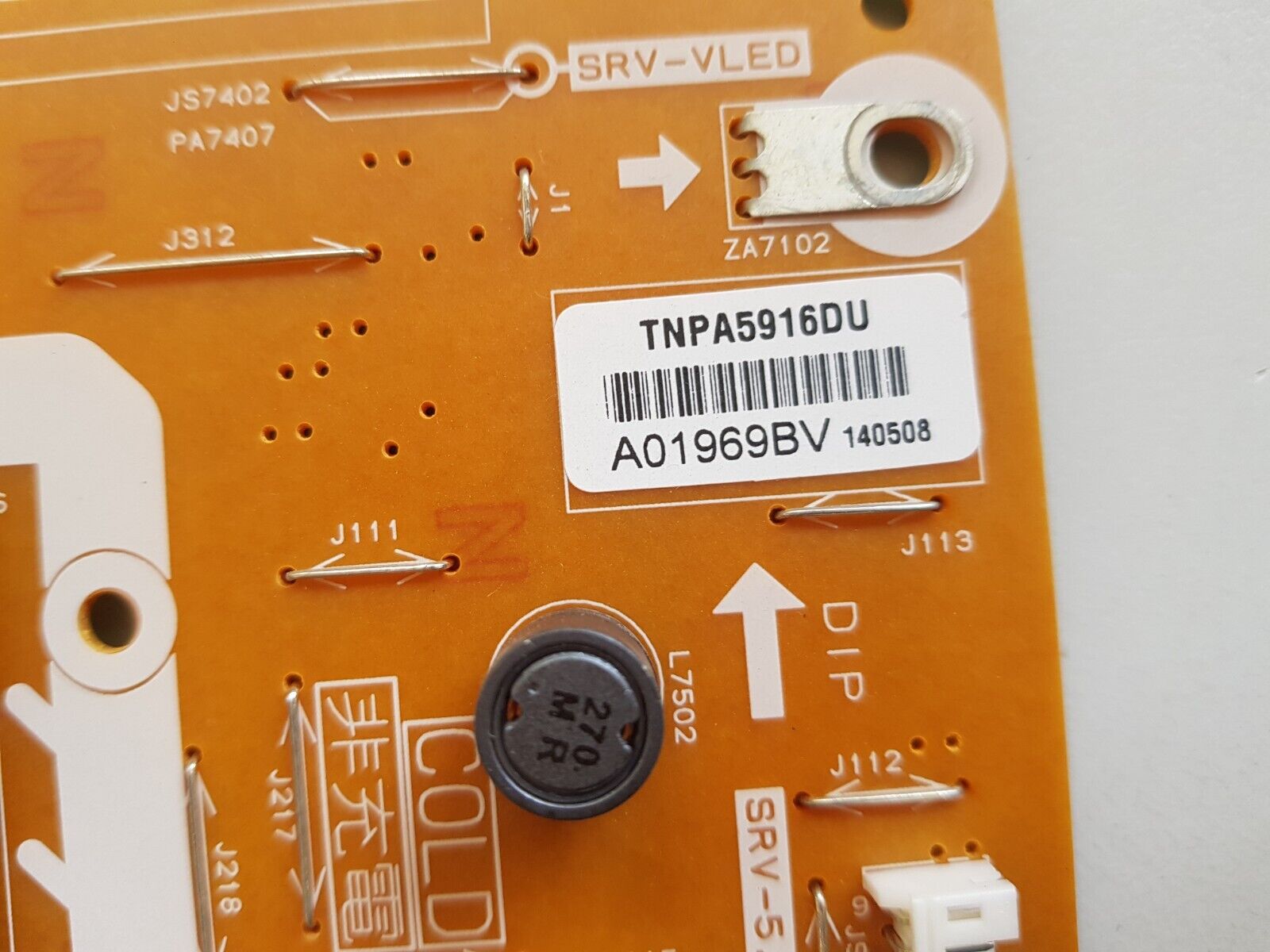 GENUINE PANASONIC TH-50AS640A POWER SUPPLY BOARD TNPA5916(1P)