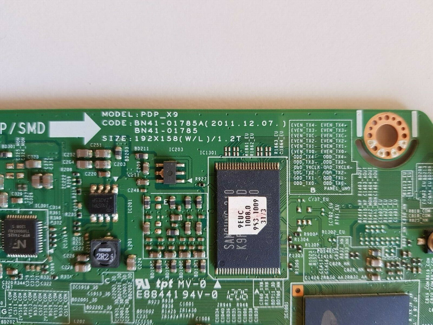 GENUINE SAMSUNG PS51E450 MAIN BOARD BN94-04640G BN41-01785A