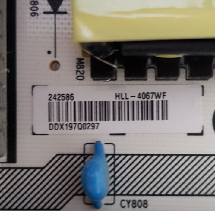 GENUINE HISENSE 55R7 POWER SUPPLY BOARD RSAG7.820.8364 HLL-4067WF
