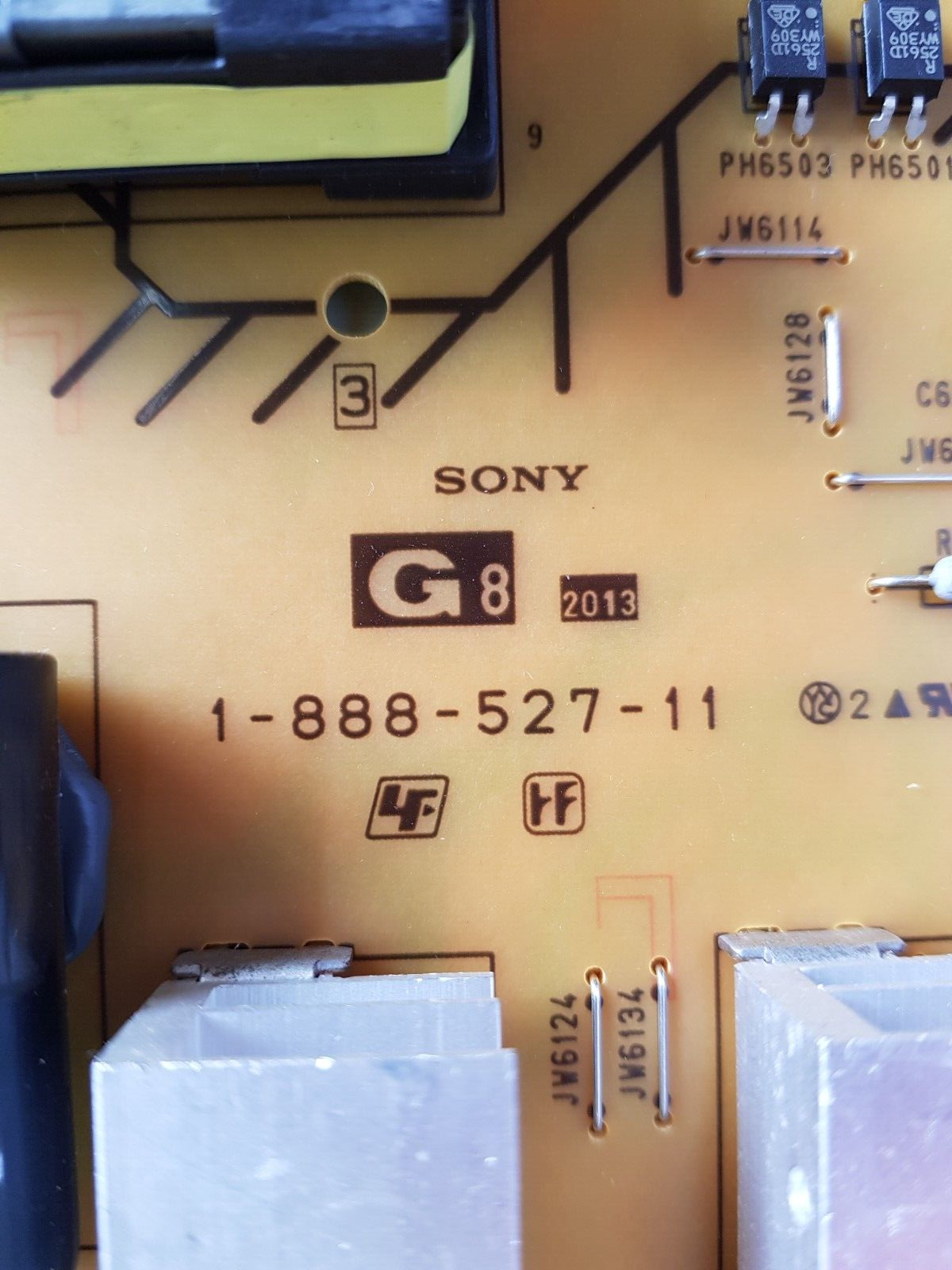 GENUINE SONY KD65X8500A POWER SUPPLY BOARD G8 1-888-527-11 147451811 APS-354