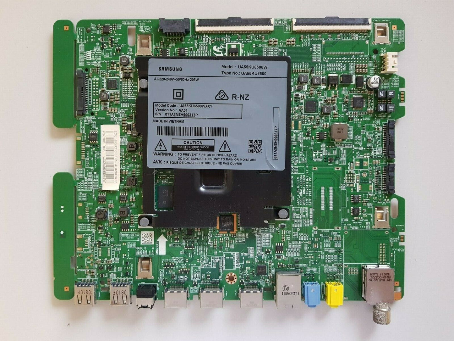GENUINE SAMSUNG UA55KU6500WXXY (VER AA01) MAIN BOARD BN94-11059Q BN41-02528A