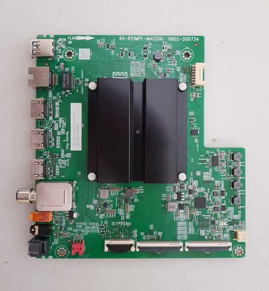GENUINE TCL 50C645 MAIN BOARD 40-R51MPF-MAC2HG 11602-500734