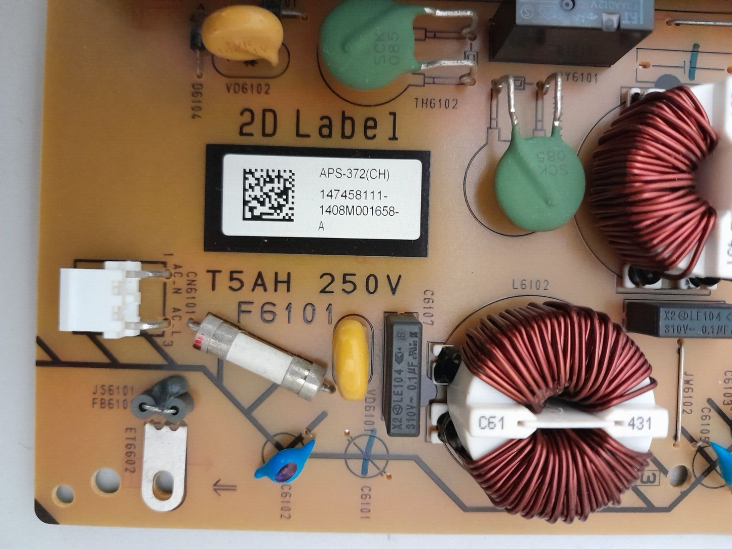 GENUINE SONY KDL-  79X9000B POWER SUPPLY BOARD APS-372 G4  1-893-324-11