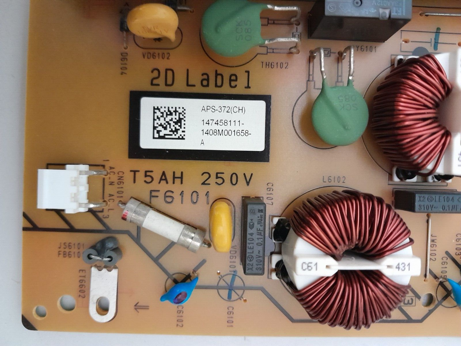 GENUINE SONY KDL-  79X9000B POWER SUPPLY BOARD APS-372 G4  1-893-324-11