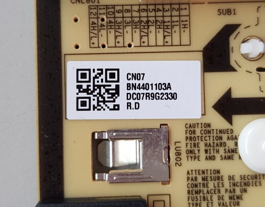GENUINE SAMSUNG QA75Q60AAW POWER SUPPLY BOARD BN44-01103A L75E7N_ADY
