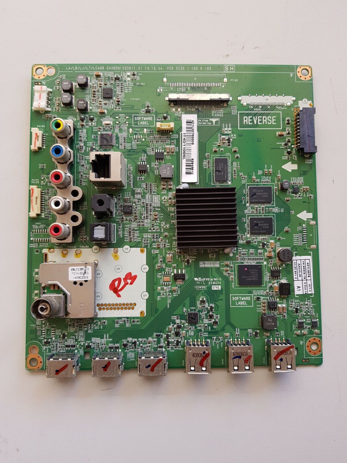 GENUINE LG 50LB5820 MAIN BOARD EBT62943610 EAX65610206