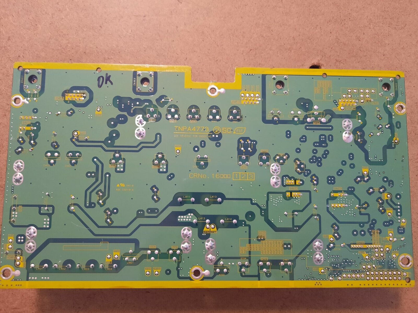 GENUINE PANASONIC THP42X10A SC (Y-Main) Board - TNPA4773 AK (2) (SC) TXNSC1EQUA
