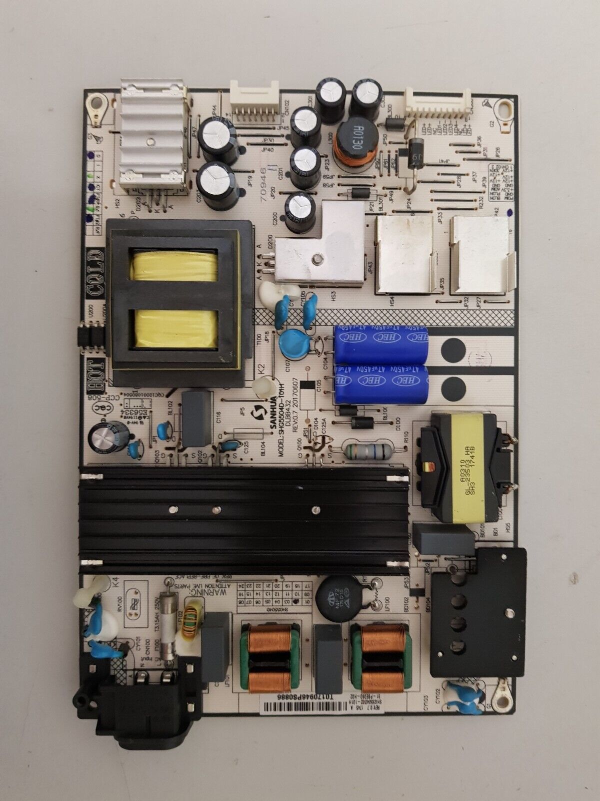 GENUINE TCL 60P20US POWER SUPPLY BOARD SHG5504D-101H SHG5504D02-101H