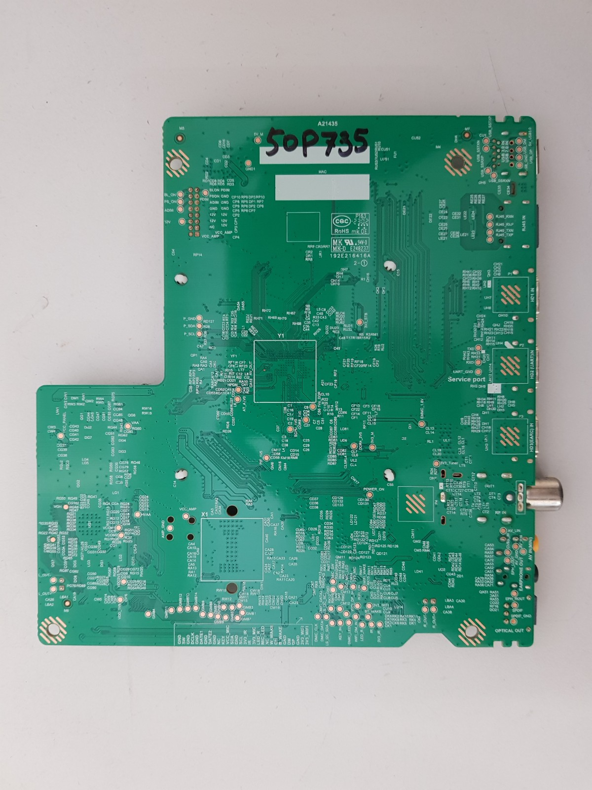 GENUINE TCL 50P735 MAIN BOARD TD.RT2851MT.778 (T) RT2851 40-R51MP6-MAA2HG-C