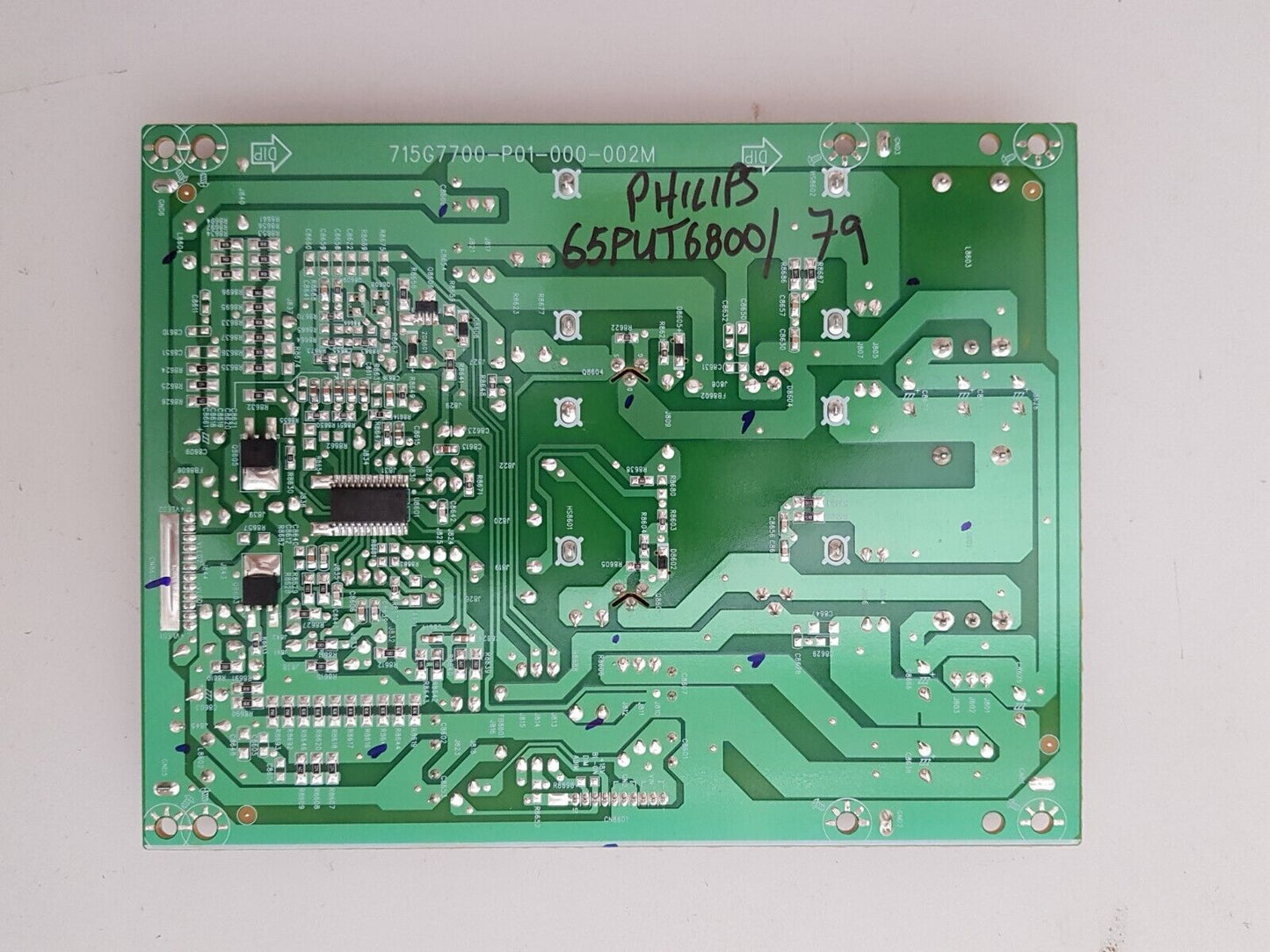 GENUINE PHILIPS 65PUT6800/79 POWER SUPPLY BOARD 715G7700-P01-000-002M