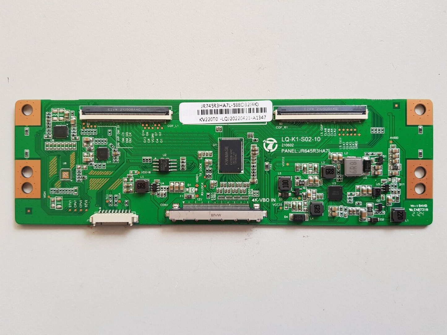 GENUINE LINSAR LS75UHDNF T-CON BOARD LQ-K1-S02-10