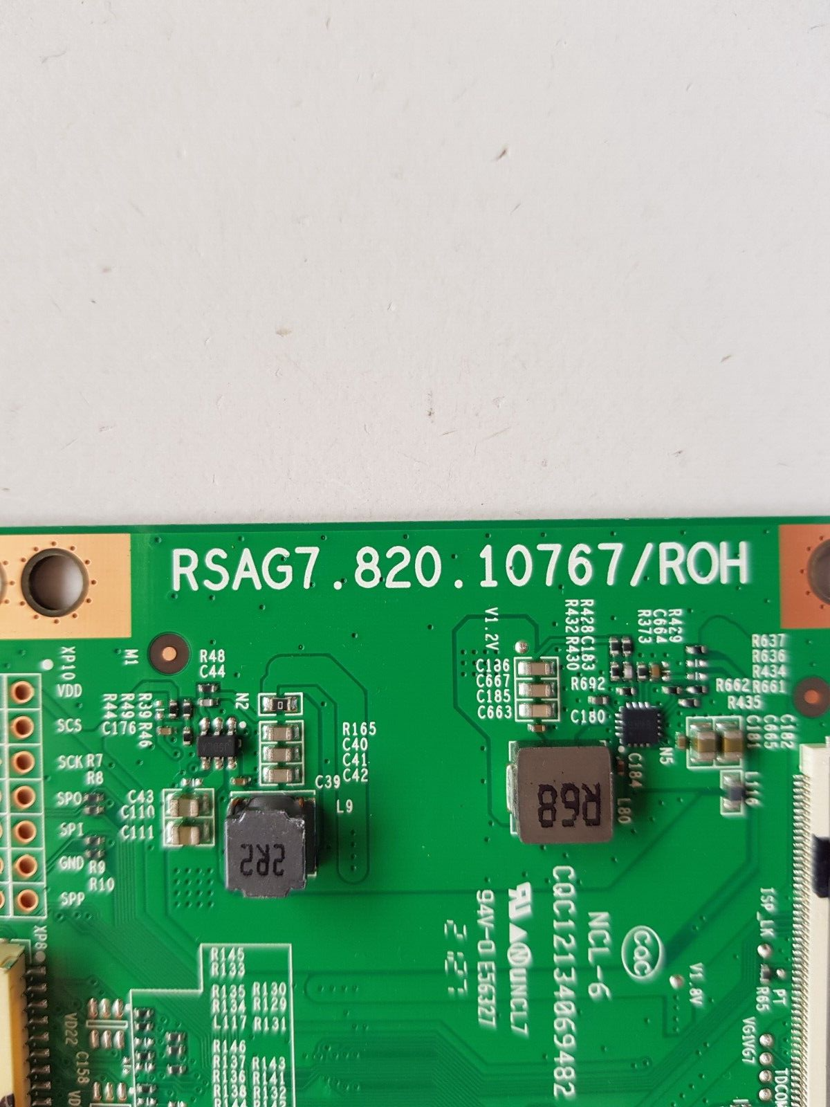 GENUINE HISENSE 55U8G T-CON BOARD RSAG7.820.10767 286374