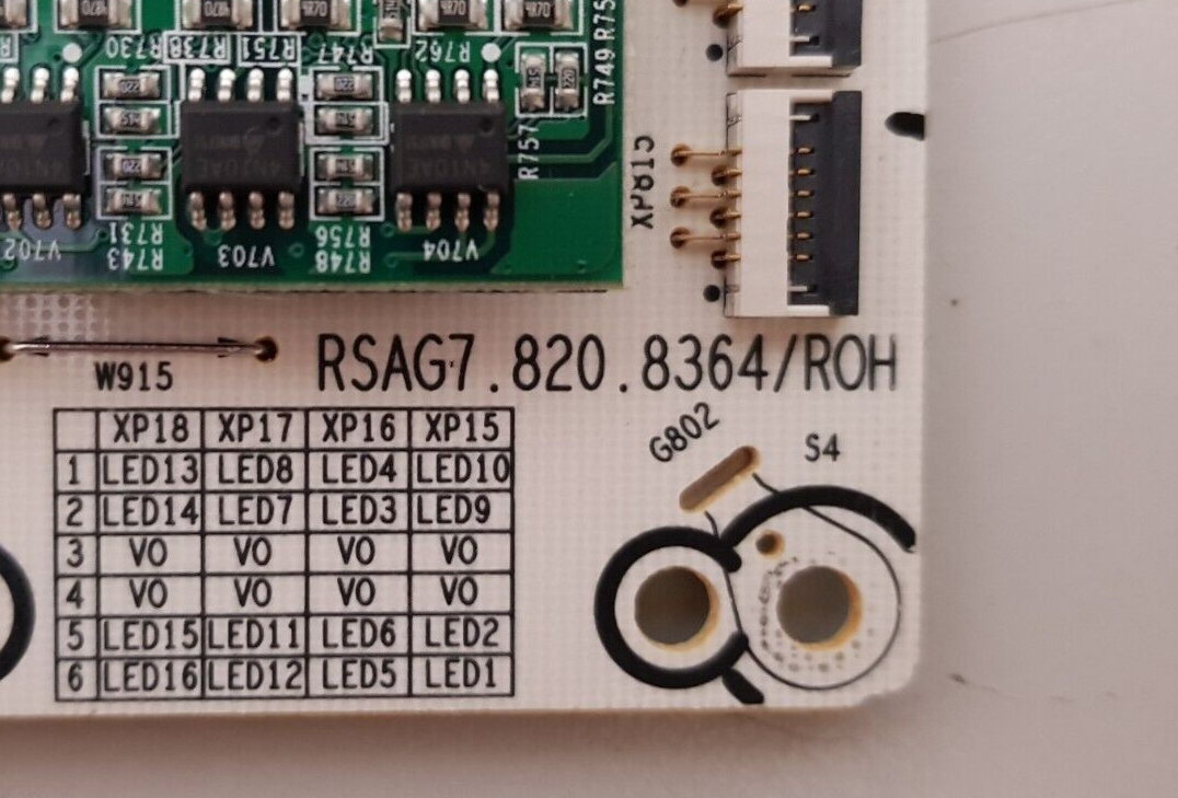 GENUINE HISENSE 55R7 POWER SUPPLY BOARD RSAG7.820.8364 HLL-4067WF
