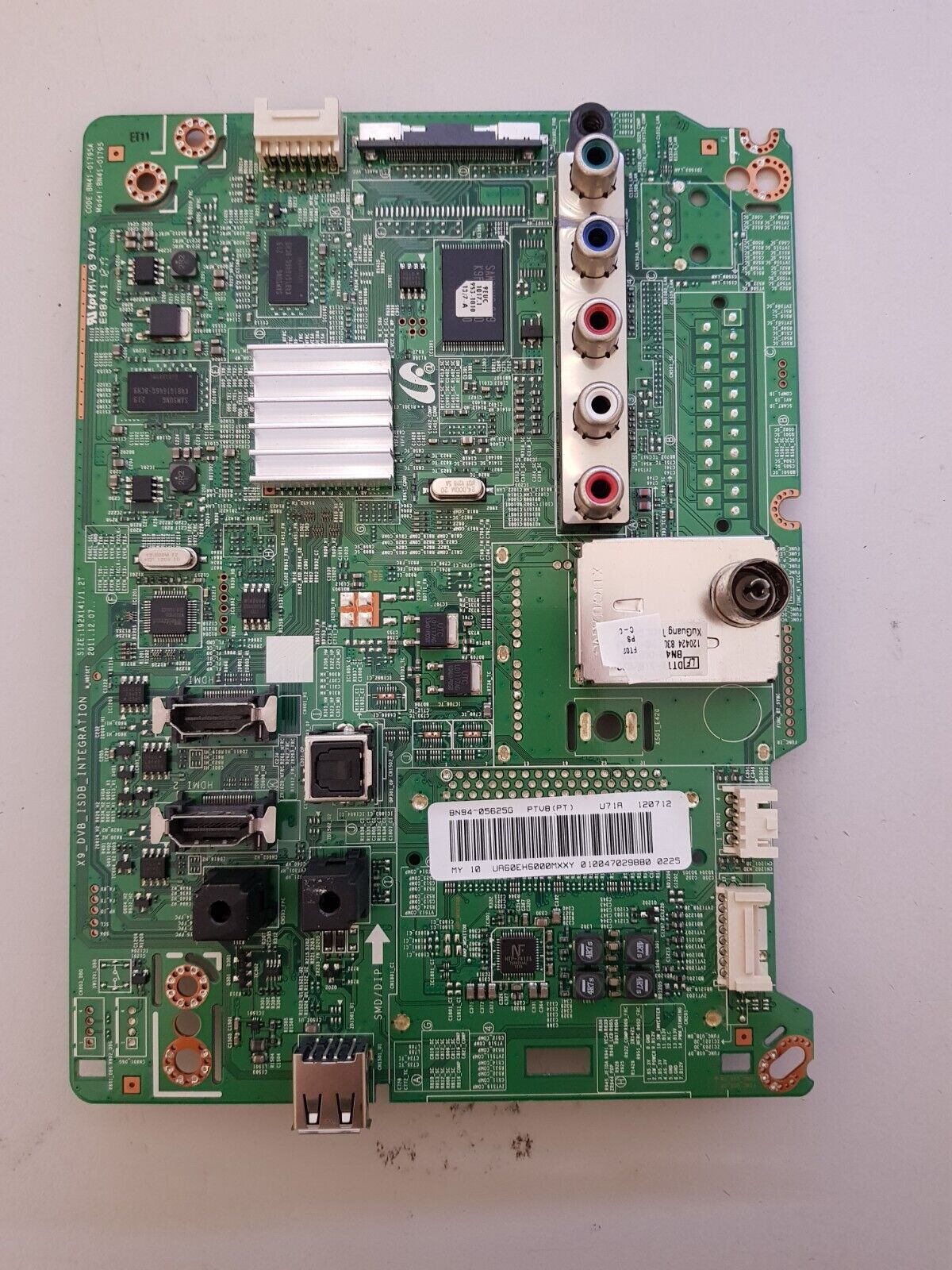 GENUINE SAMSUNG UA60EH6000 (VER-HS01) MAIN BOARD BN94-05625G