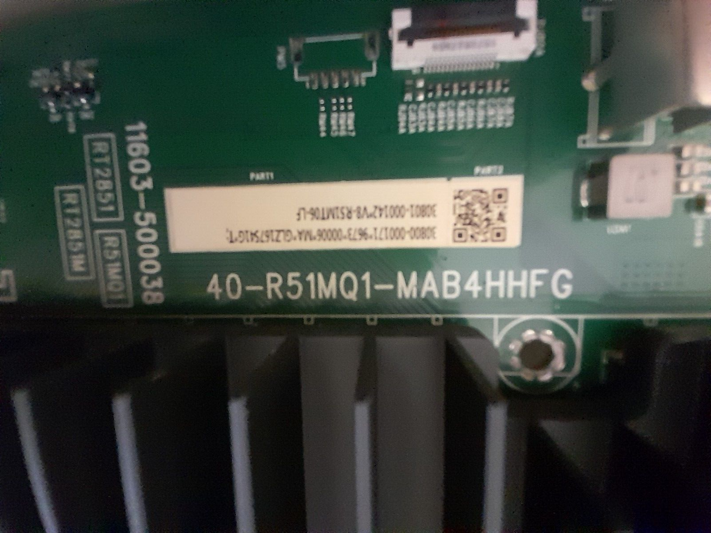 GENUINE TCL 75X925 MAIN BOARD 40-R51MQ1-MAB4HHFG