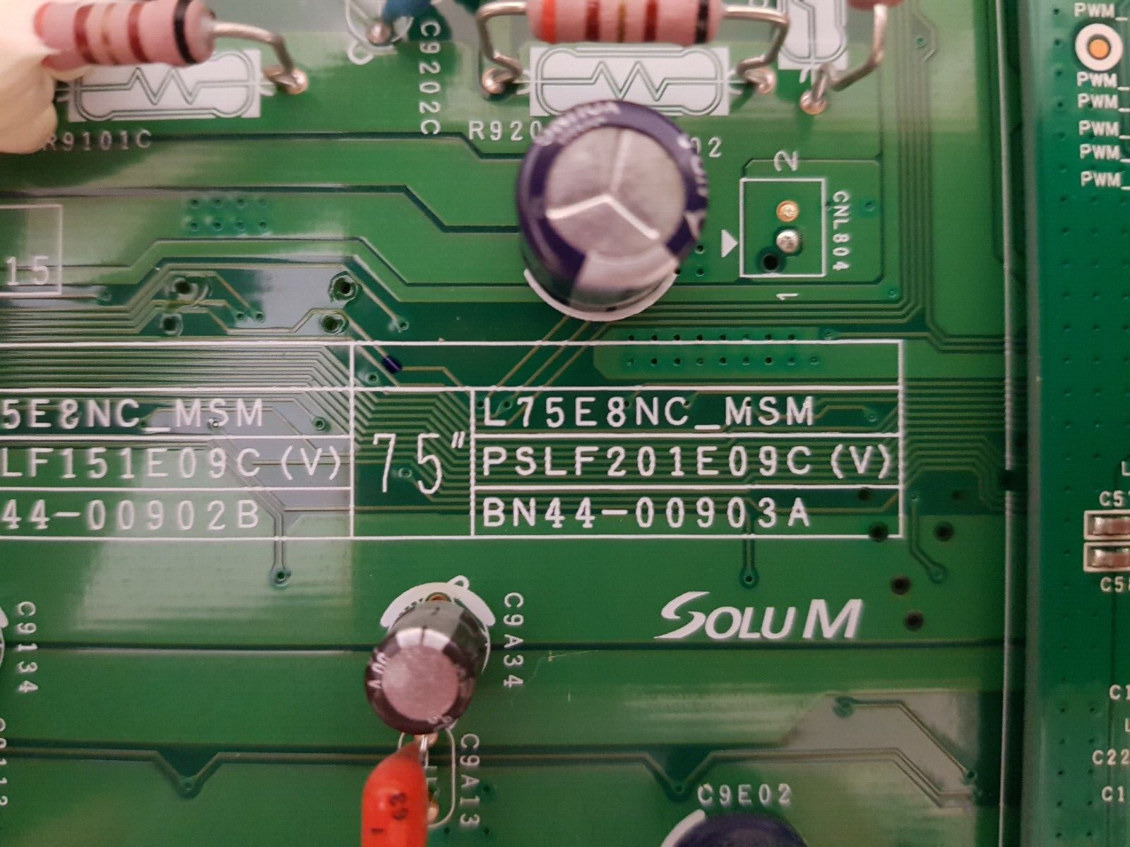 GENUINE SAMSUNG QA75Q7FAM LED DRIVER BOARD BN44-00903A L75E8NC_MSM PSLF201E09C