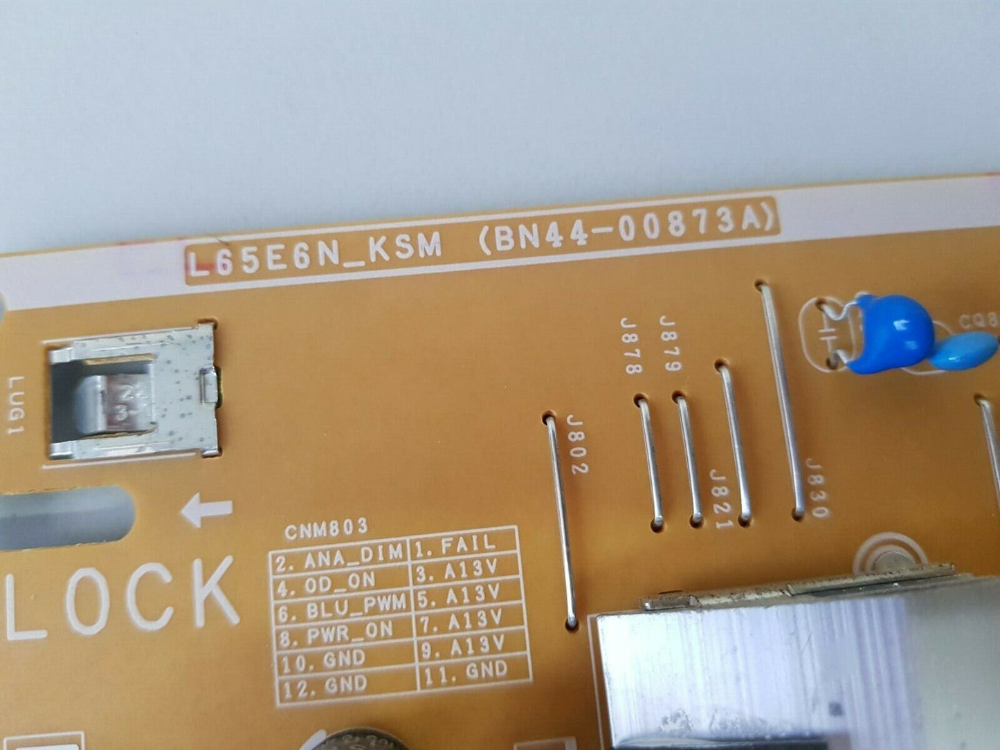 GENUINE SAMSUNG UA65KU7500 POWER SUPPLY BOARD BN44-00873A L65E6N_KSM PSLF201E08A