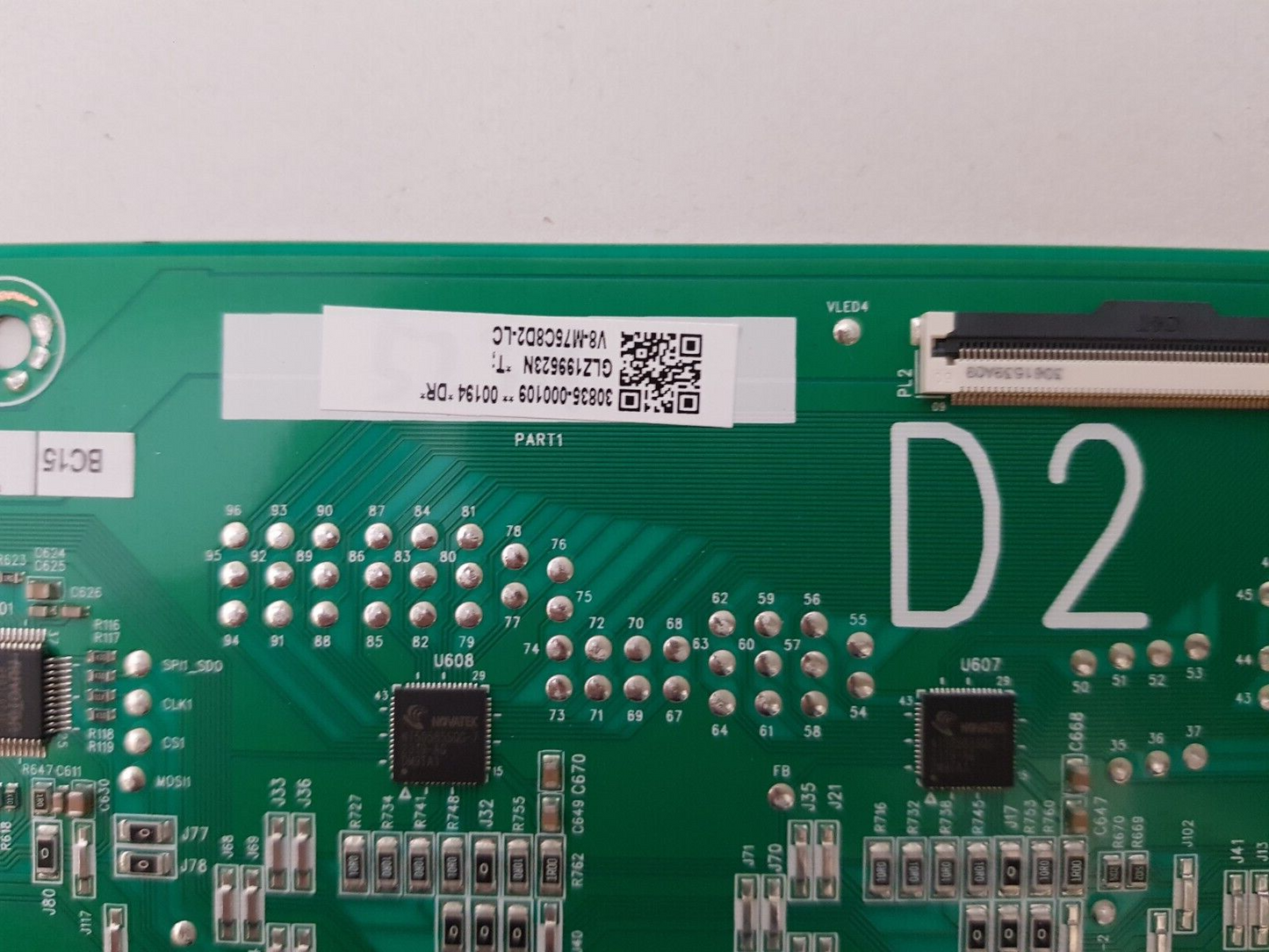 GENUINE TCL 75C845 LED DRIVER BOARD D2 40-75C8D2-DRA1AG 11605-500086