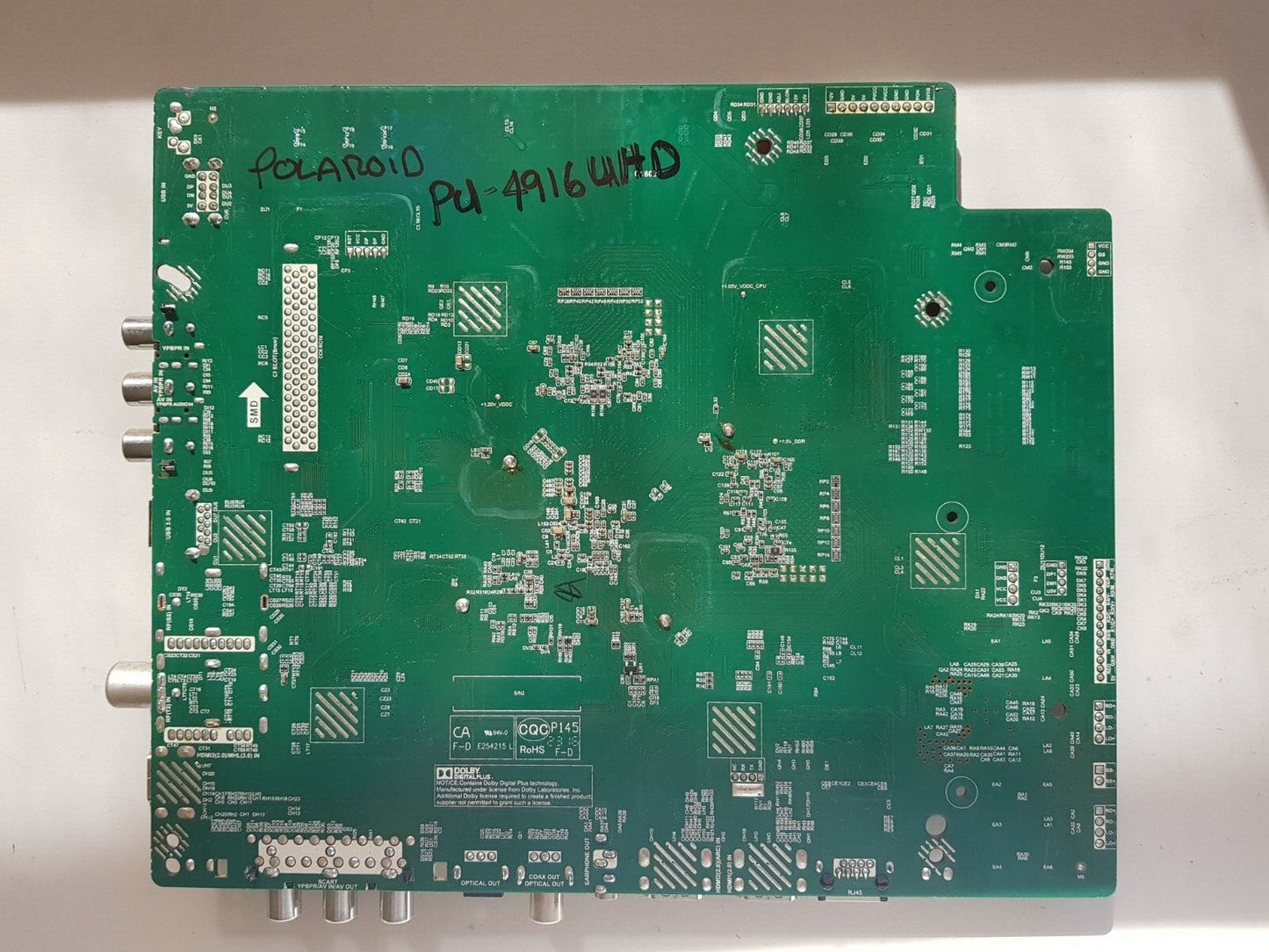 GENUINE POLAROID PU-4916UHD MAIN BOARD GAP9767 B16065241 T.MS6488E.U801