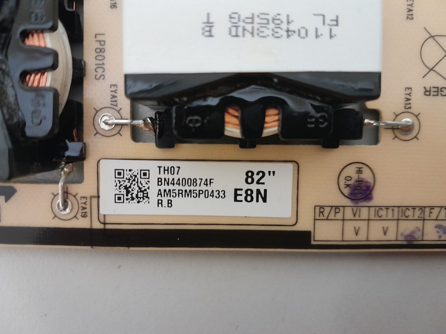 GENUINE SAMSUNG UA82RU8000 POWER SUPPLY BOARD BN44-00874F L82E8N_RHS