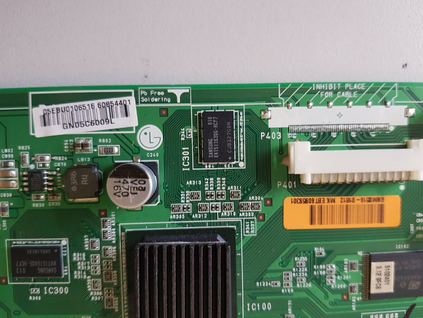 GENUINE LG 60PK550 MAIN BOARD EBU60854401 EBT6095301EAX61482804(0)