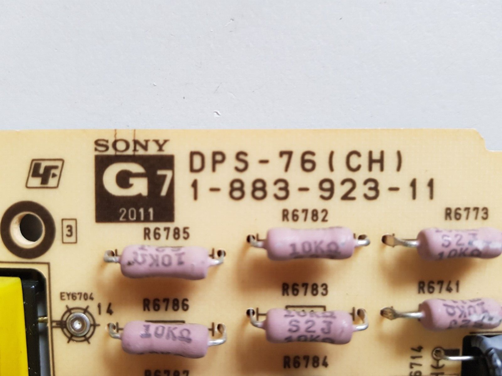 GENUINE SONY KDL55NX720 POWER SUPPLY BOARD DPS-76(CH) 1-883-923-11 G7 147430511