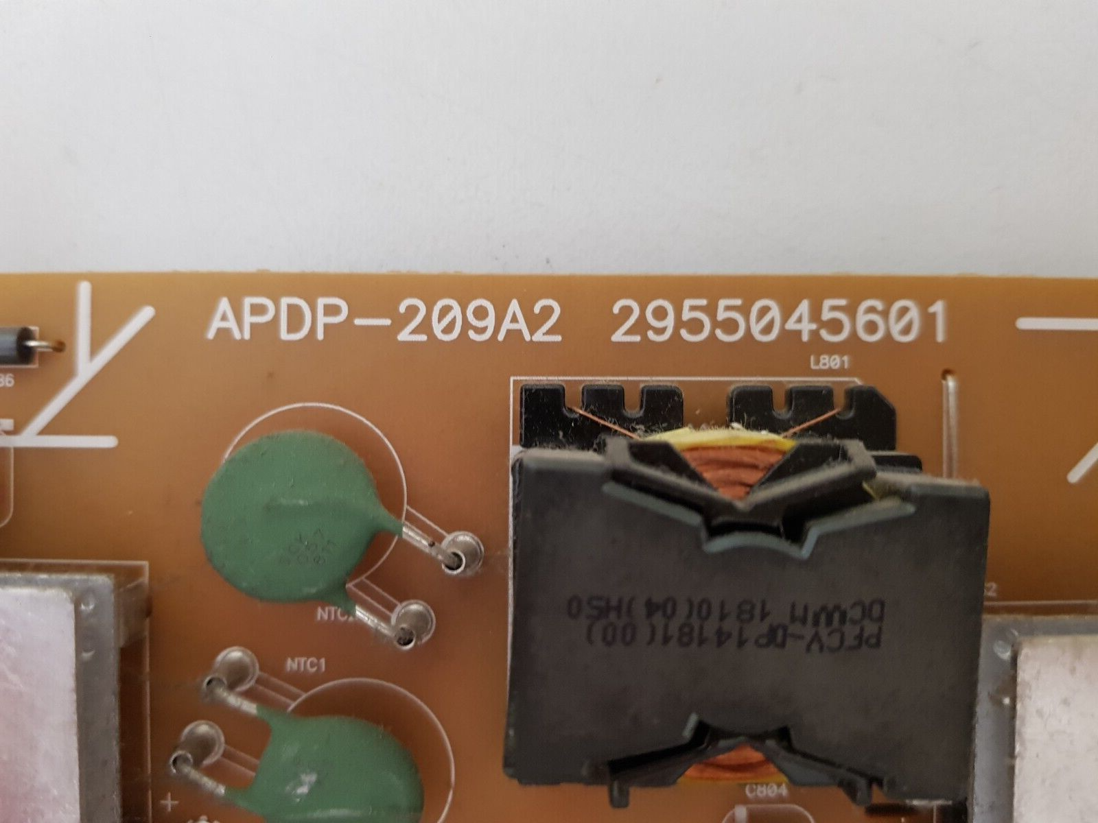 GENUINE SONY KD- 55X7000E POWER SUPPLY BOARD GL71F APDP-209A2 2955045601