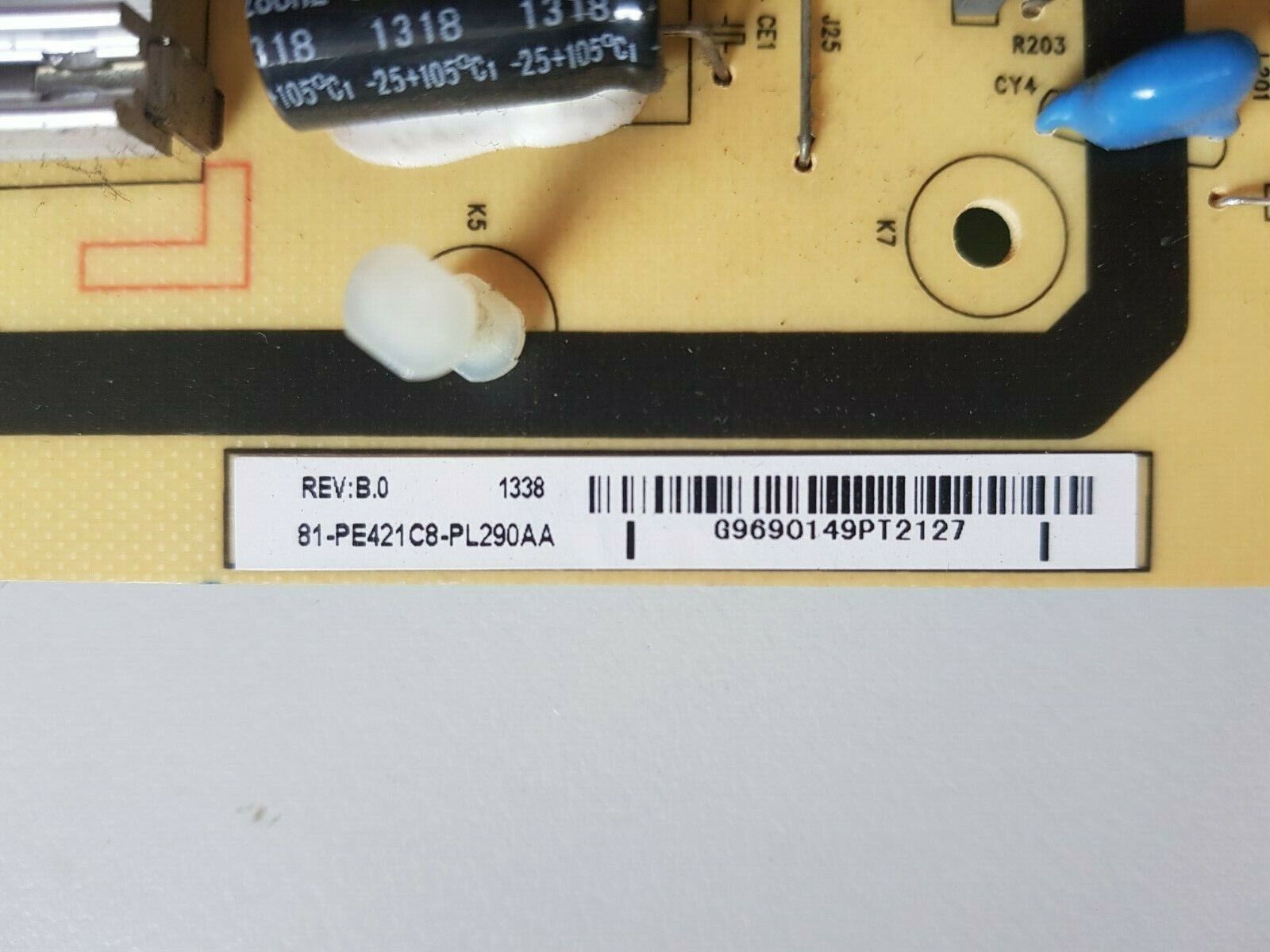 GENUINE TCL L50E3000 / 3020FS POWER SUPPLY BOARD 40-E421C8-PWB1XG PE421C8